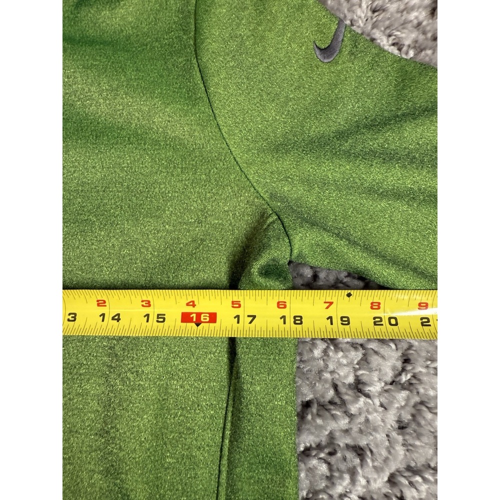 Nike Golf Therma Fit Pullover Womens Medium 1/2 Zip 685282-702 Green Long Sleeve - Picture 8 of 13